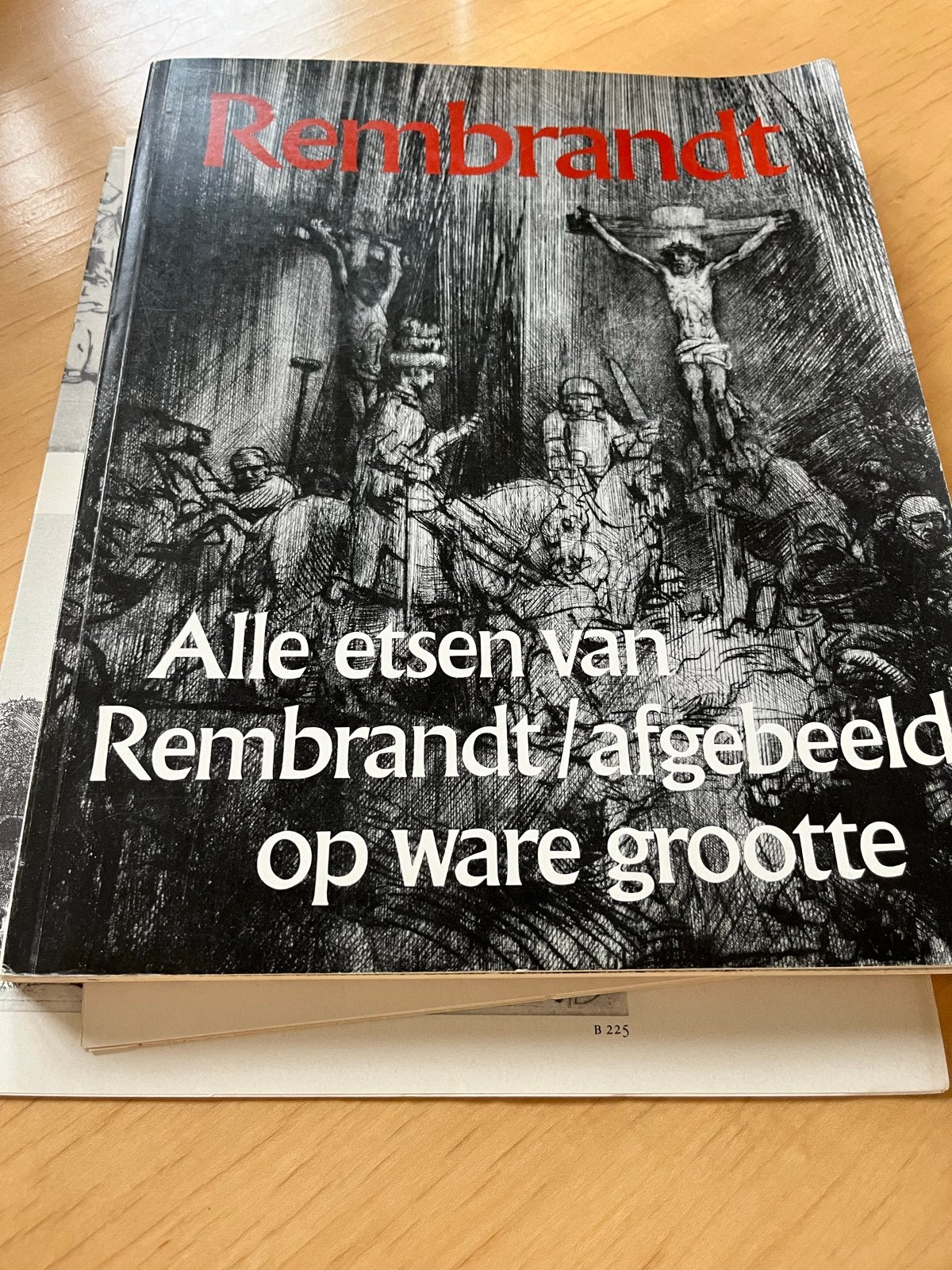 Alle etsen van Rembrandt afgebeeld op ware grootte, Antiek en Kunst, Ophalen of Verzenden, Religie, Ets, 1600 - 1699
