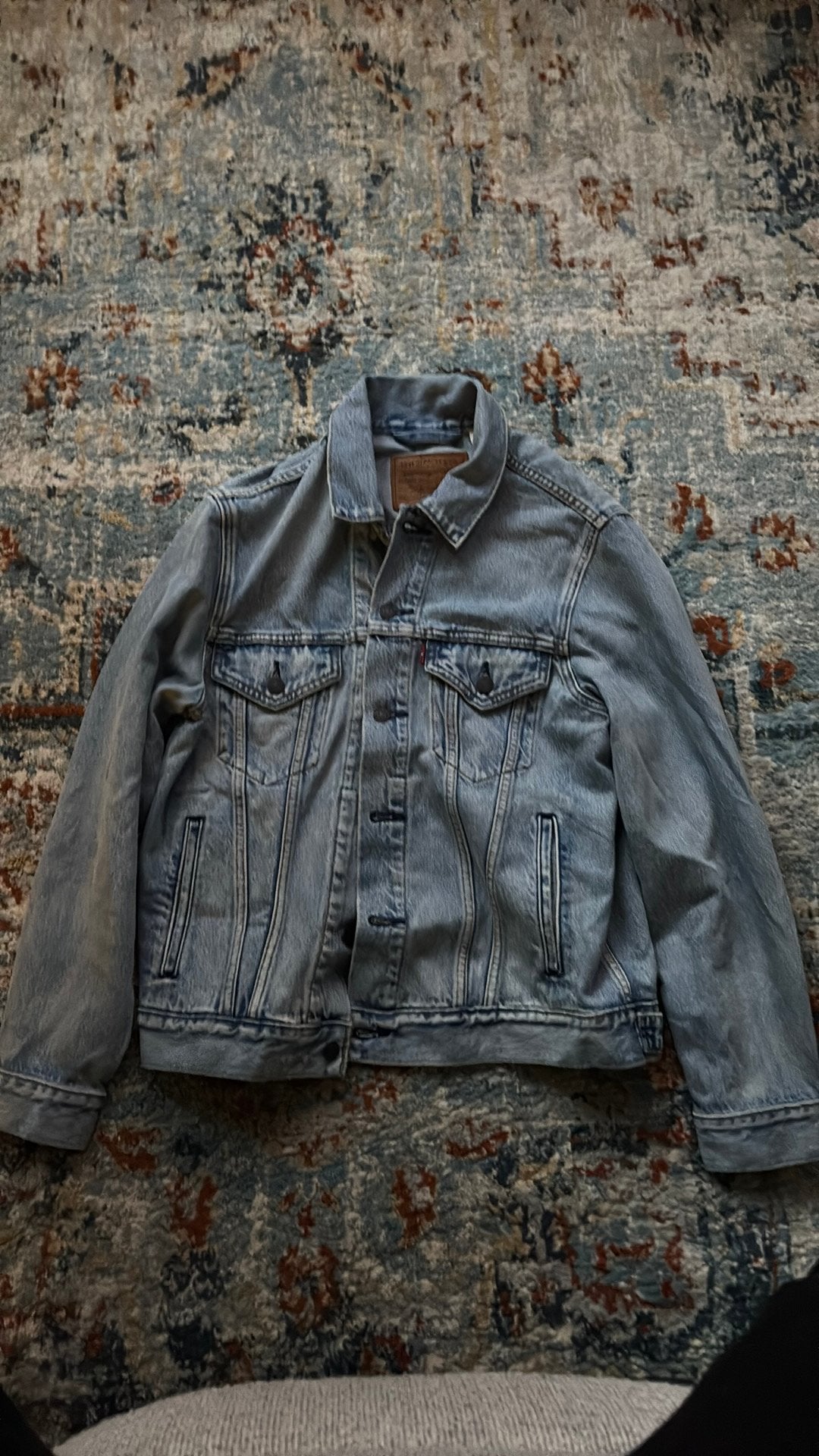 Levi denim jacket, Ophalen, Nieuw, Maat 46 (S) of kleiner, Blauw