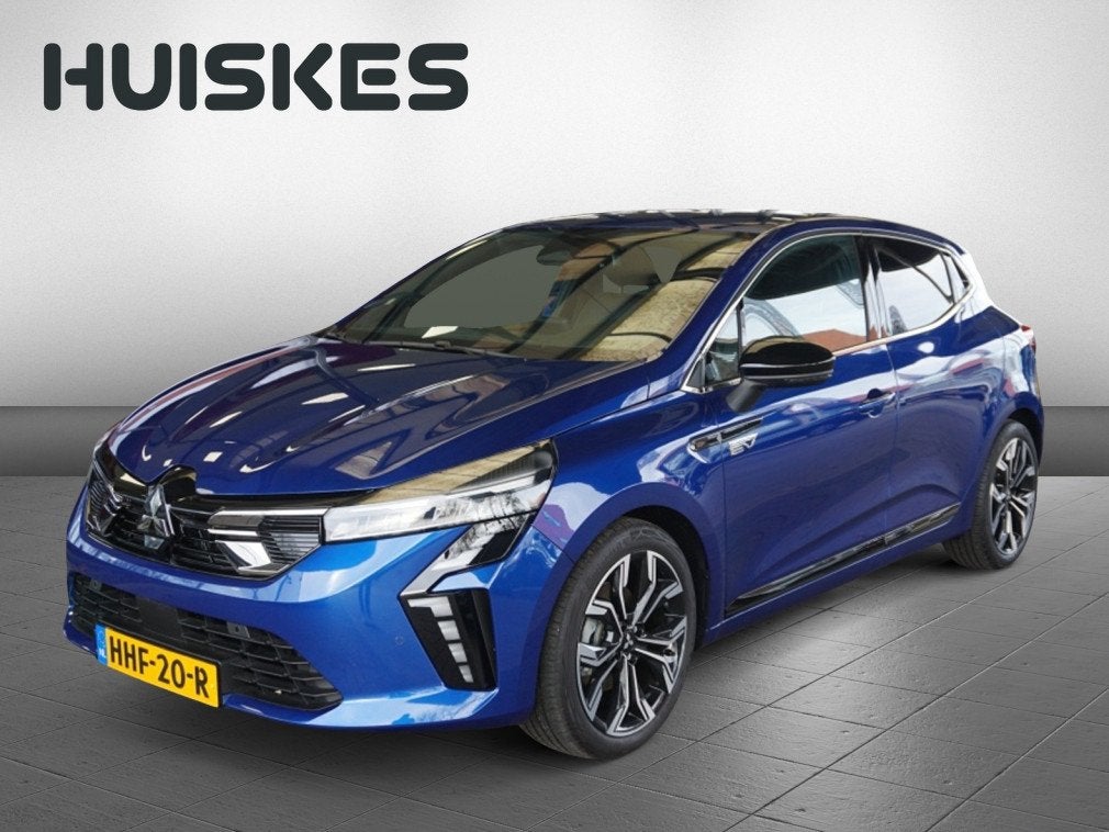 Mitsubishi Colt 1.6 HEV Intense+ Automaat | Navi | Adapt. Cr, Auto's, Gebruikt, 4 cilinders, Blauw, Leder en Stof