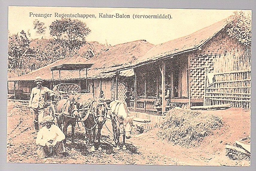 Ned Indië Preanger regentschappen, Kahar-Balon  1910, Ophalen, Voor 1920, Buiten Europa