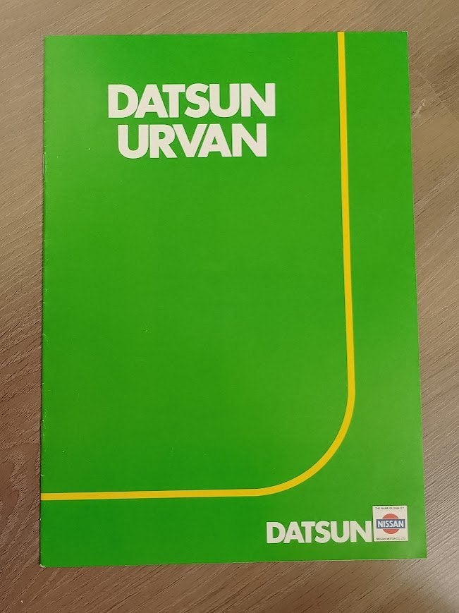 Datsun Urvan autofolder, Ophalen of Verzenden, Nieuw, Nissan