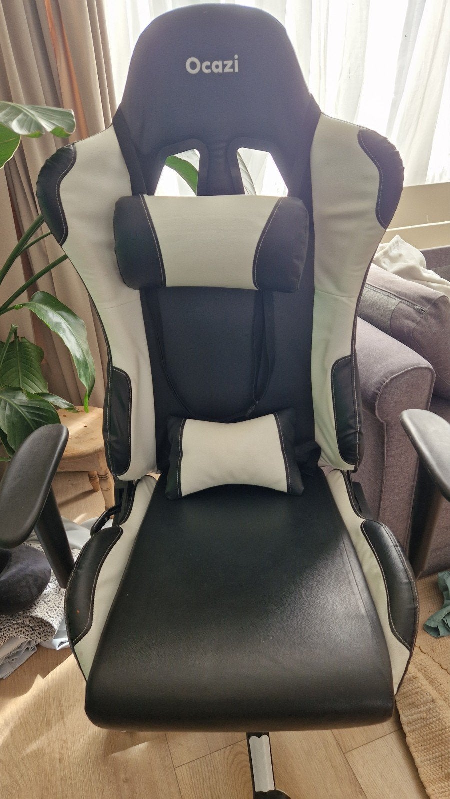Gaming stoel/ Bureau stoel, Ophalen, Zwart
