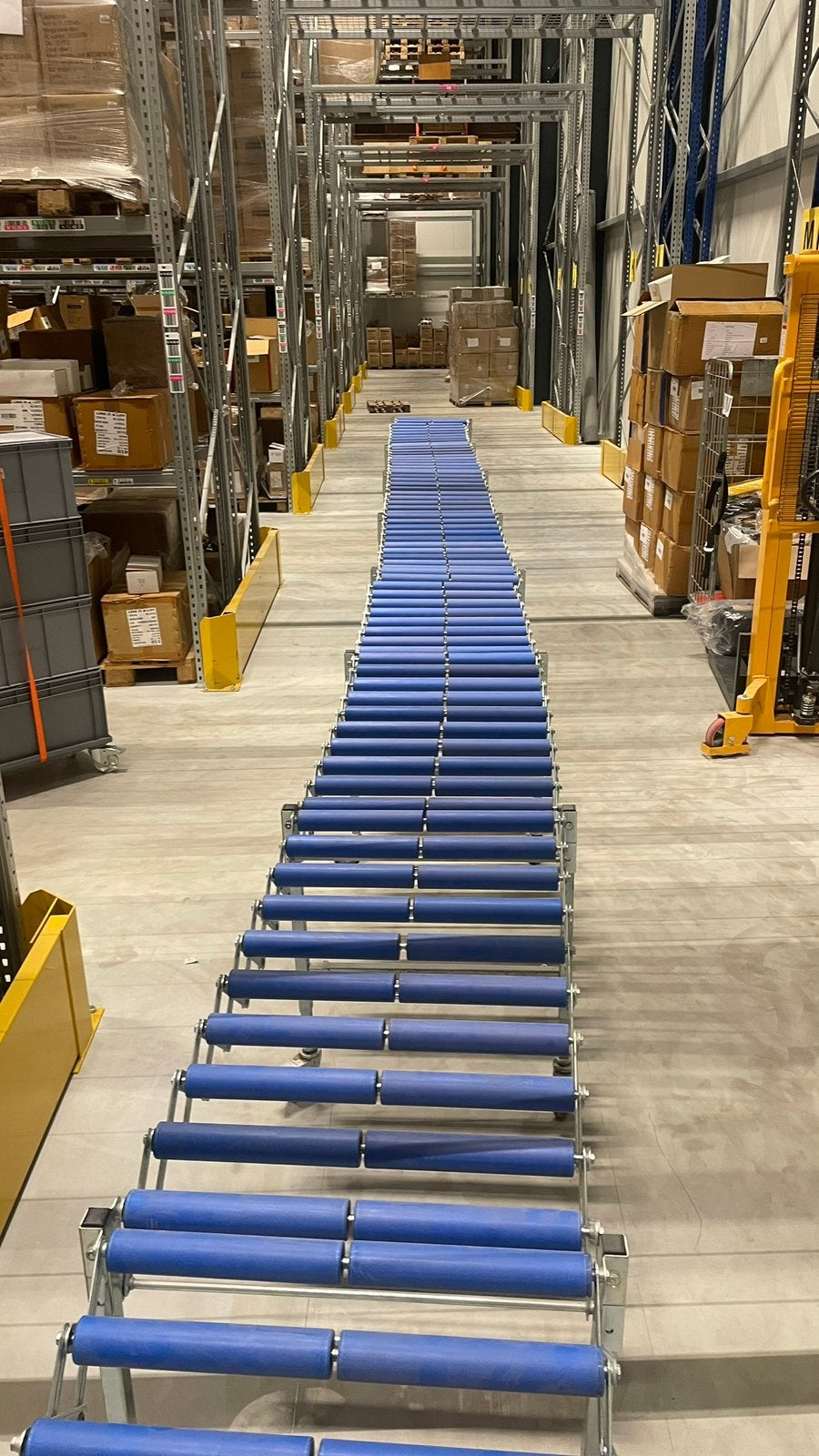 Roller baan voor container, Ophalen of Verzenden