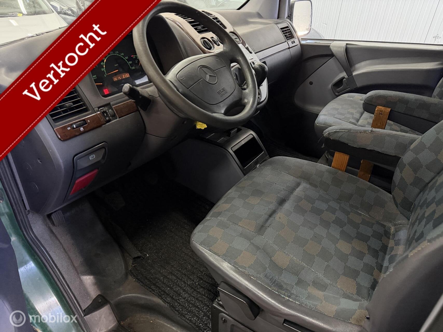 Mercedes Vito Bestel 113|Benzine|2x schuifdeur|Nieuwe APK|, Auto's, Bestelauto's, Euro 2, 1998 cc, Gebruikt, 4 cilinders