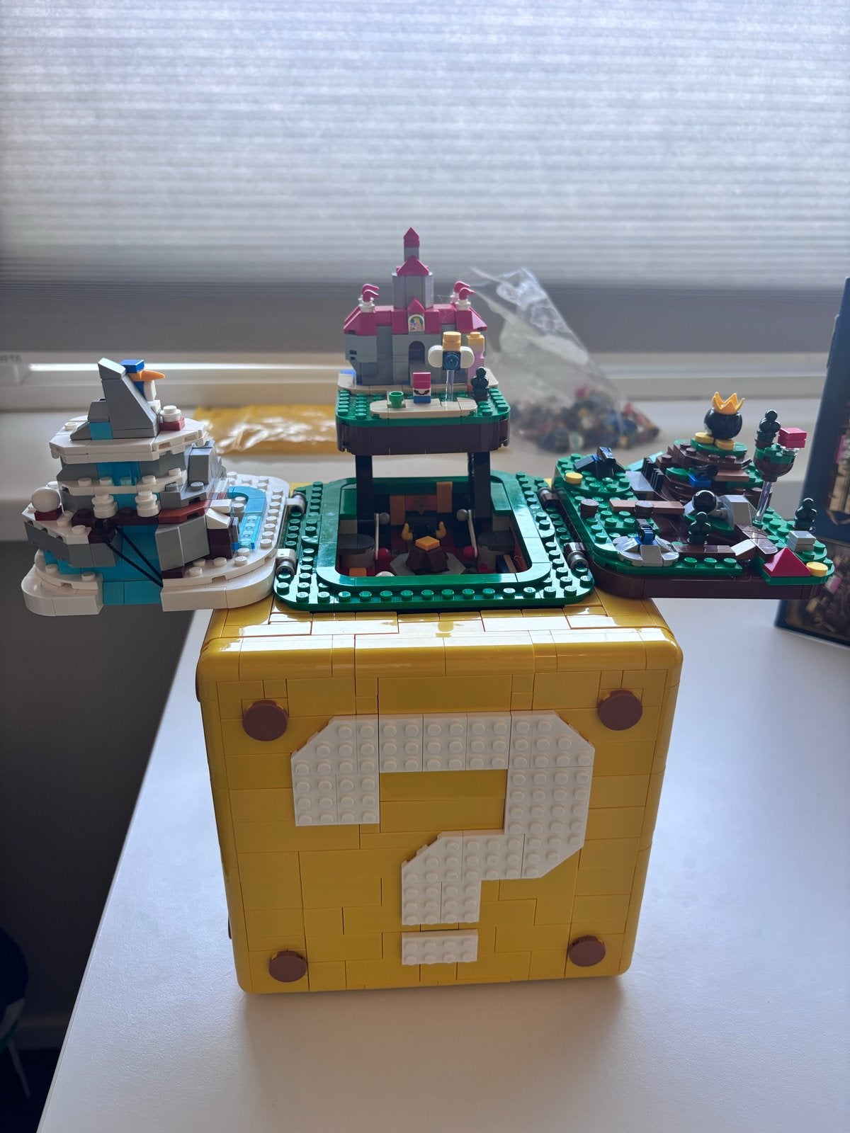 LEGO Super Mario 64 vraagtekenblok (71395), Ophalen of Verzenden, Zo goed als nieuw, Overige merken