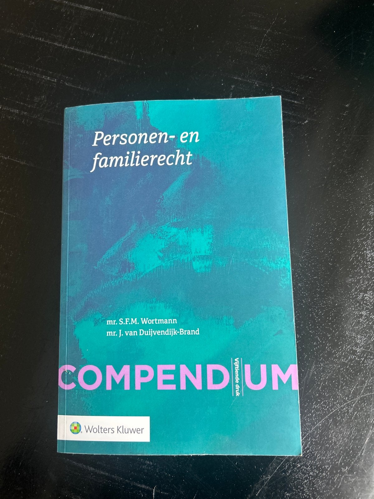 Compendium Personen- en familierecht - 2024, Boeken, Ophalen of Verzenden, Gamma, Zo goed als nieuw, WO