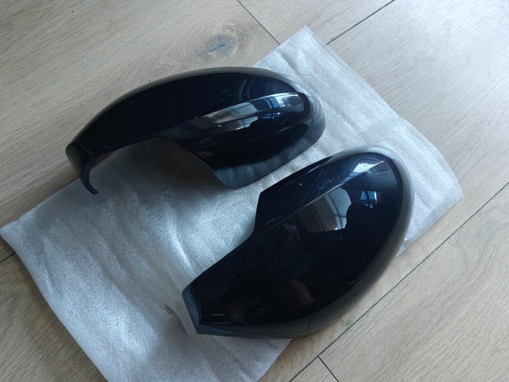 Seat Ibiza 6L originele spiegelkapjes - Glanzend zwart, Auto-onderdelen, Ophalen of Verzenden, Gebruikt, Seat