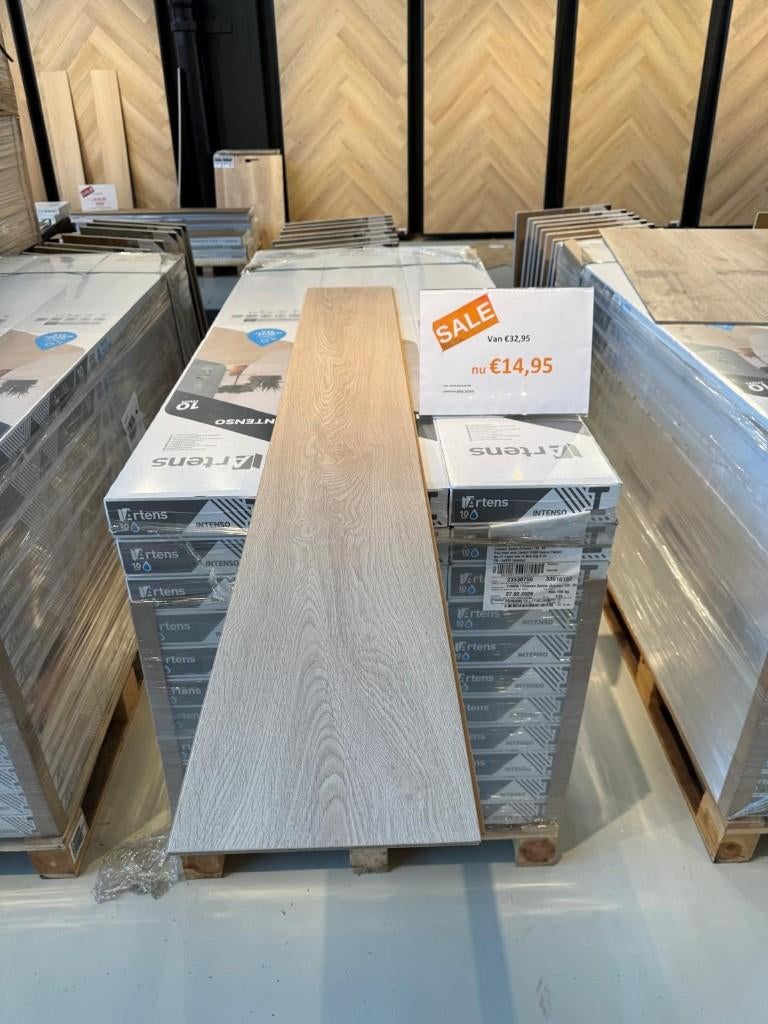 Direct ophalen | Pallet uitverkoop laminaat 10 mm | Utrecht, Doe-het-zelf en Verbouw, 4131 NH, Nieuw, Info@ivloer.nl, 10 m² of meer