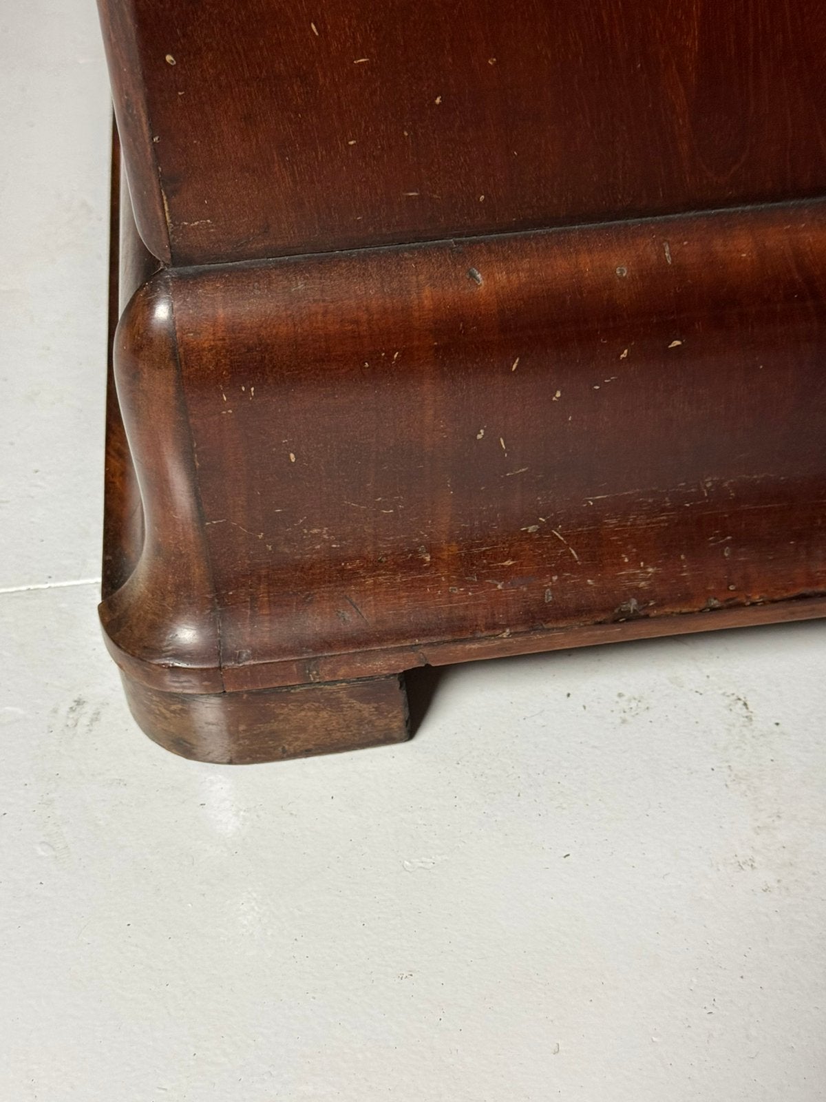 Biedermeier vitrinekast 1850, Ophalen of Verzenden
