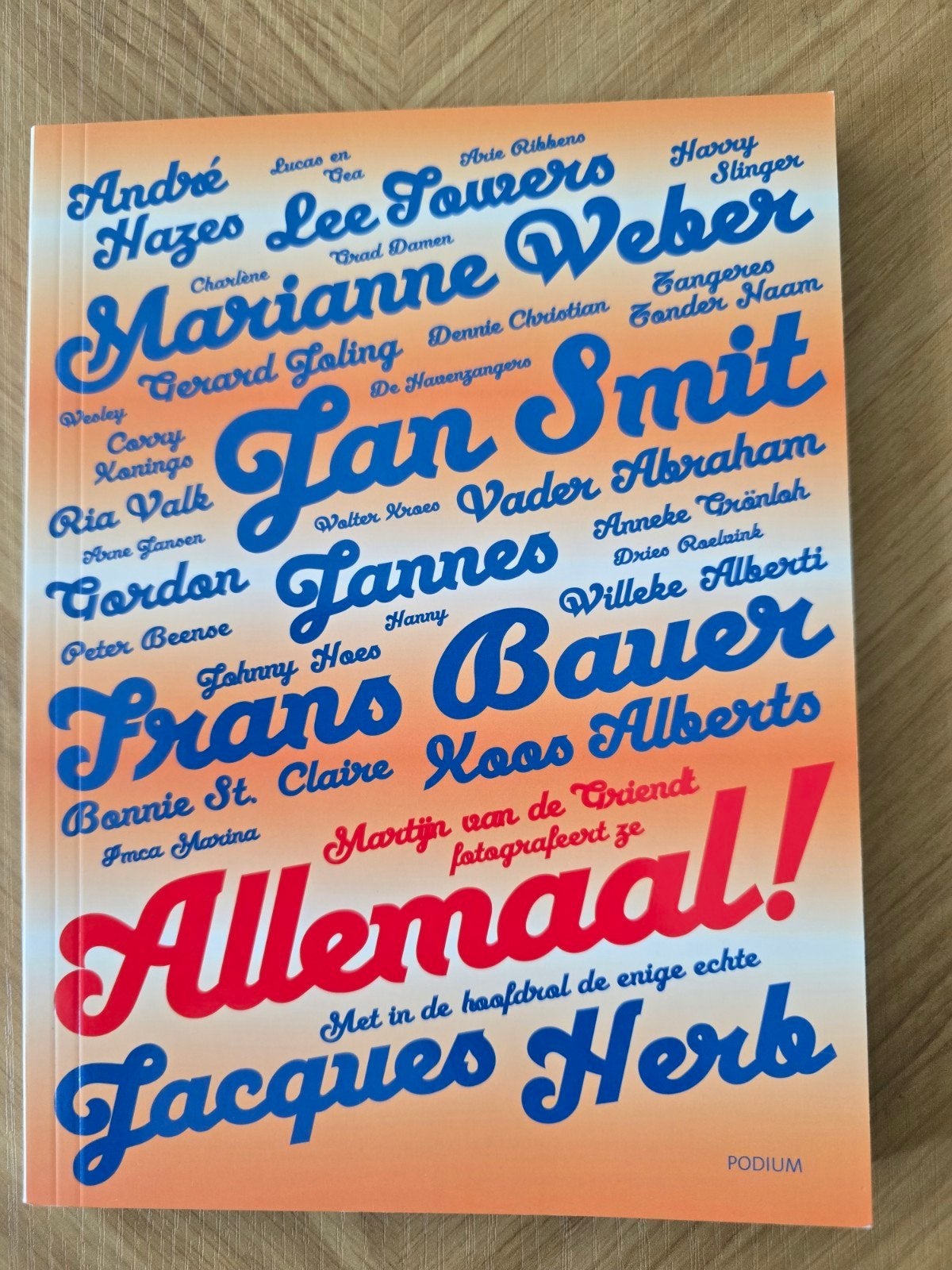 Allemaal! Martijn van de Griendt achter de schermen, Boeken, Ophalen of Verzenden, Zo goed als nieuw, Artiest, Martijn van de Griendt