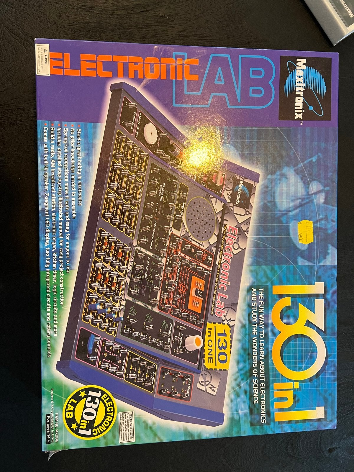 Electronic Lab 130 in 1 Experimenteerdoos - Maxtronix, Ophalen, Meerkleurig, Zo goed als nieuw, Kunststof