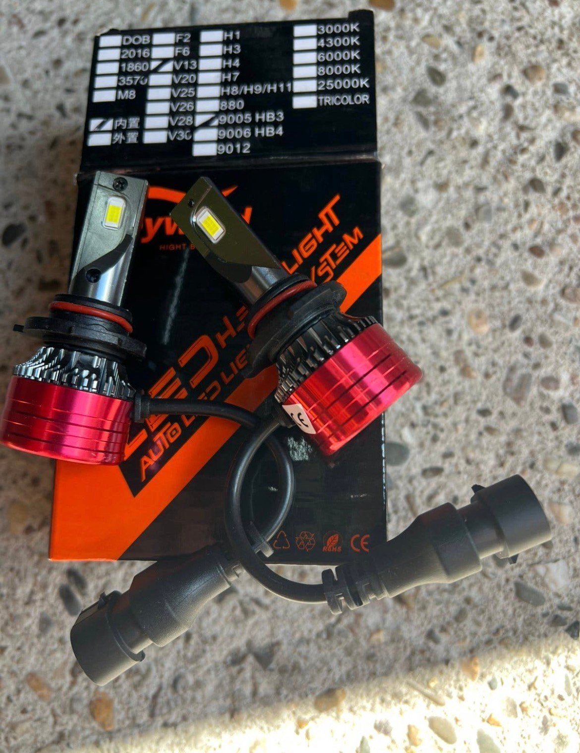 Hb3 9005 Led lampen, Auto-onderdelen, Ophalen of Verzenden, Nieuw