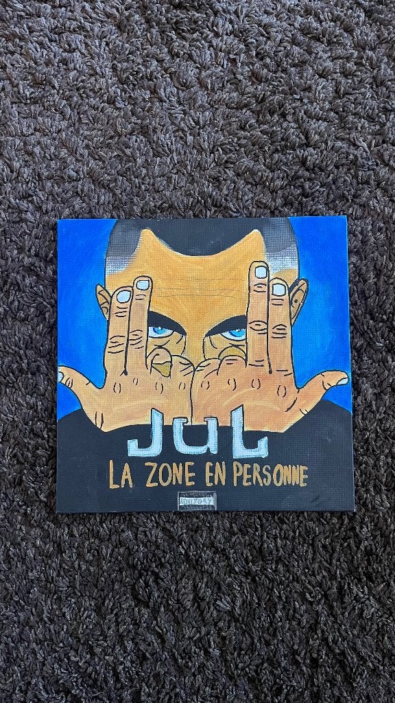 Jul album zelf getekend, Ophalen of Verzenden, Schilderij, Gemengde techniek, Handgemaakt