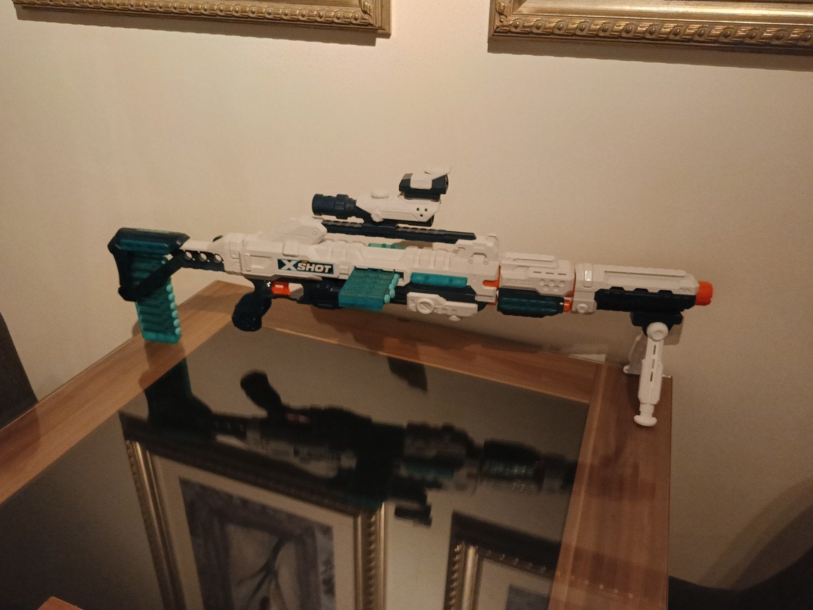 nerf sniper werkt perfect, Kinderen en Baby's, Ophalen of Verzenden