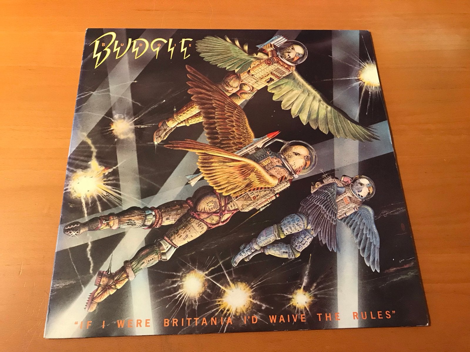 Budgie - If I Were Britannia I'd Waive The Rules LP, LP, Gebruikt, Originele persing, Ophalen of Verzenden