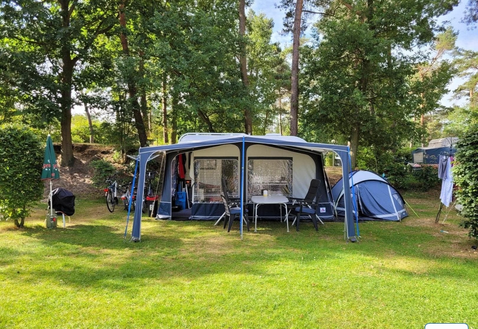 Dorema voortent met luifel, omloop 10, Ophalen, Gebruikt