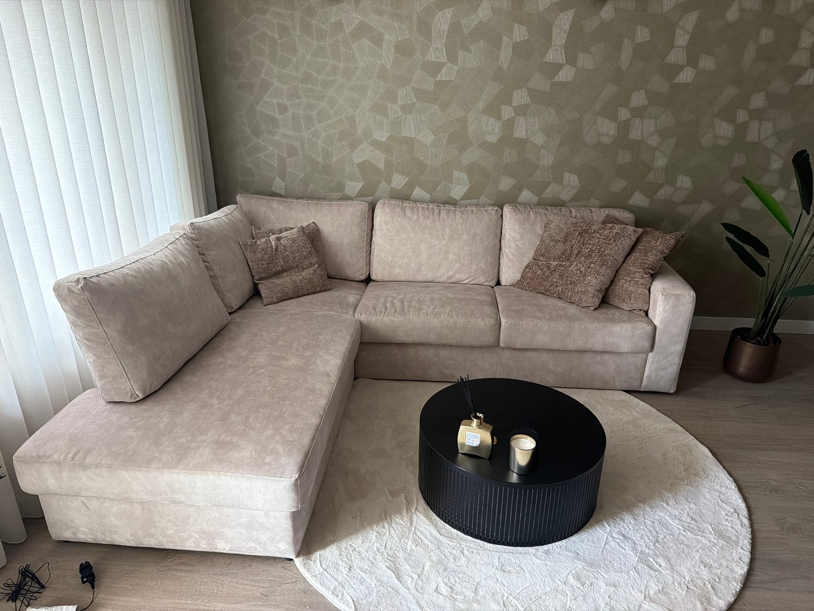 Hoekbank Class Zitmaxx | 1 jaar oud | Incl. garantie, Huis en Inrichting, Banken | Bankstellen, Ophalen, 250 tot 300 cm, Hoekbank