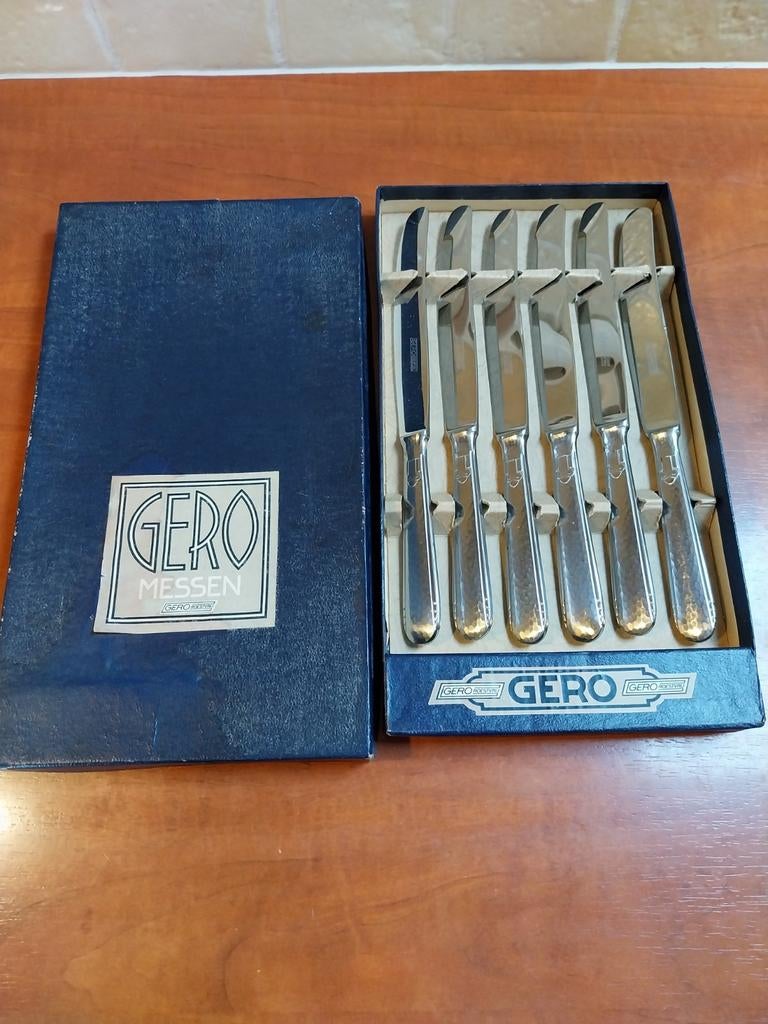 6 messen Gero zilmeta, Verzamelen, Ophalen of Verzenden