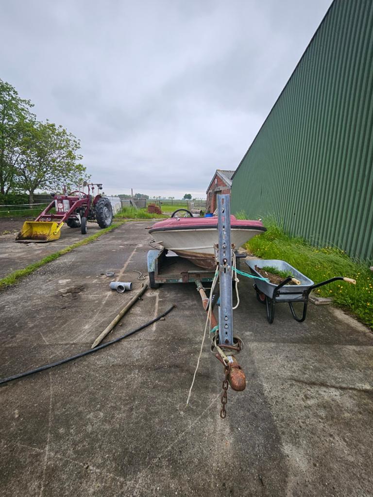 Kleine boot - opknapper, Ophalen, Gebruikt, Minder dan 25 mm, Plank