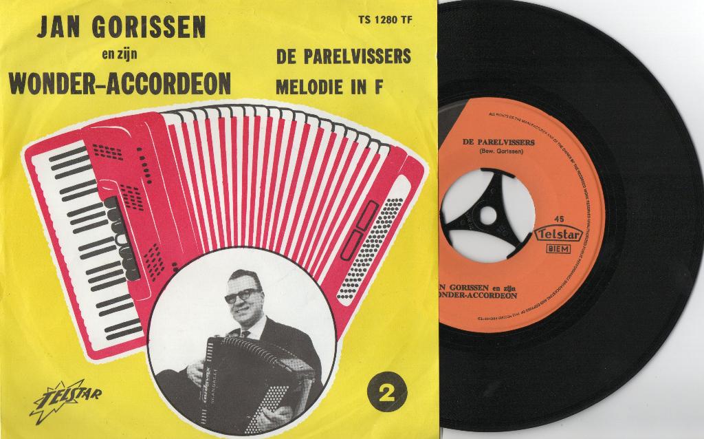 Jan Gorissen En Z'n Wonder-Accordeon – De Parelvissers, Ophalen of Verzenden, Gebruikt, Overige formaten, Overige genres