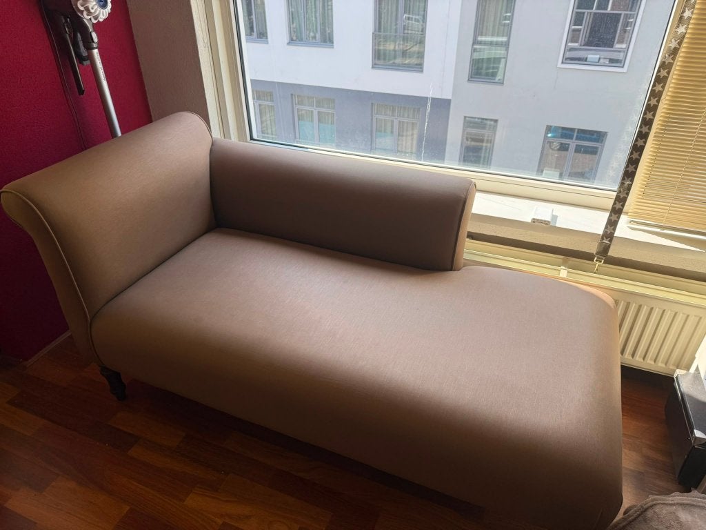 KWALITEIT : CHIQUE CHAISE LONGUE , DIVAN , ZITBANK, Ophalen, Gebruikt, Eenpersoons, Minder dan 150 cm