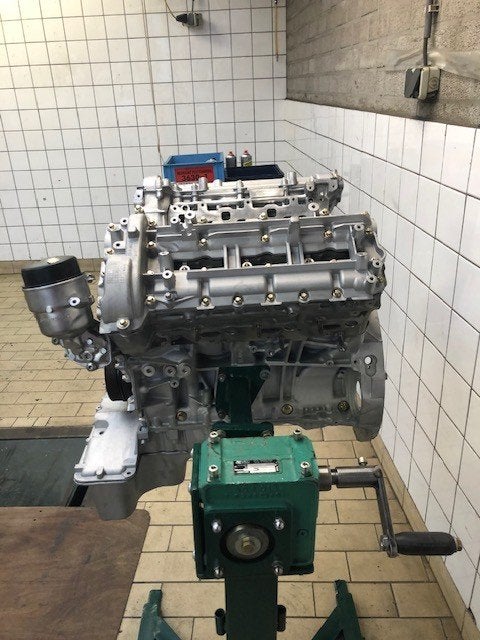 Mercedes motor O M 642 V6 gereviseerd, Ophalen, Gereviseerd, Mercedes-Benz
