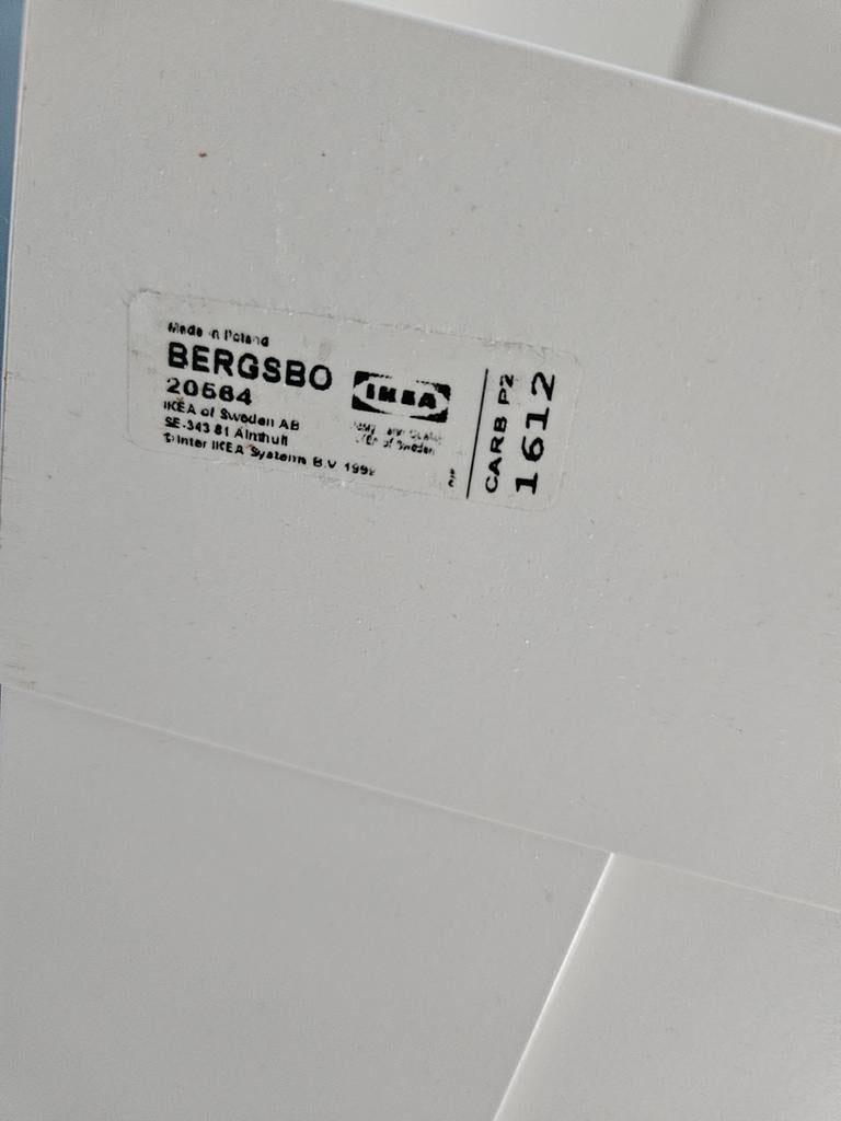 2x IKEA PAX Bergsbo deuren 50 cm breed, Ophalen of Verzenden, 50 tot 75 cm, 50 tot 100 cm, 200 cm of meer