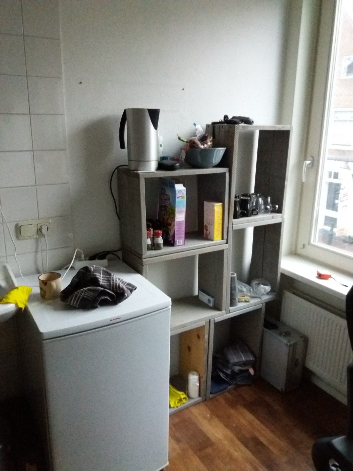 Houten blokken, bijvoorbeeld als kast (12 beschikbaar), Huis en Inrichting, Ophalen, Minder dan 50 cm, Gebruikt, Minder dan 100 cm