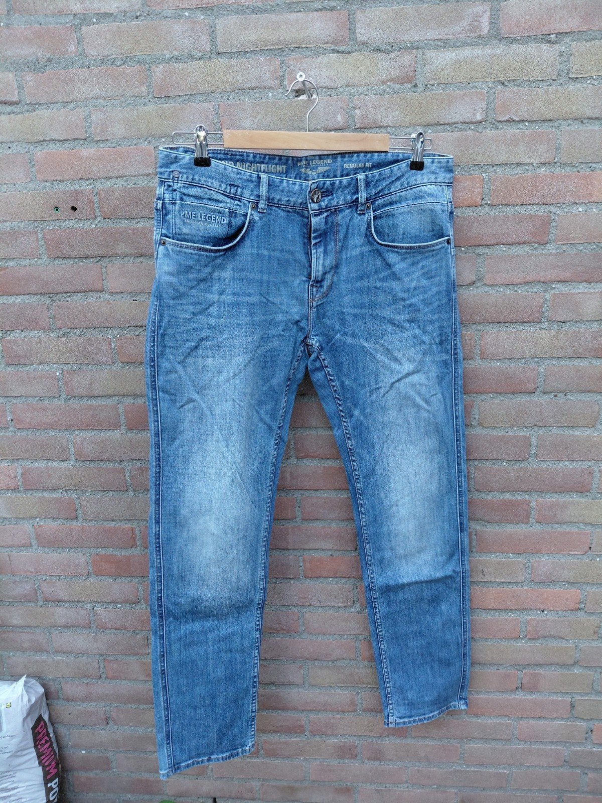 PME Legend Nightflight Regular Fit Jeans W34/L32, Blauw, Ophalen of Verzenden, Zo goed als nieuw, PME Legend