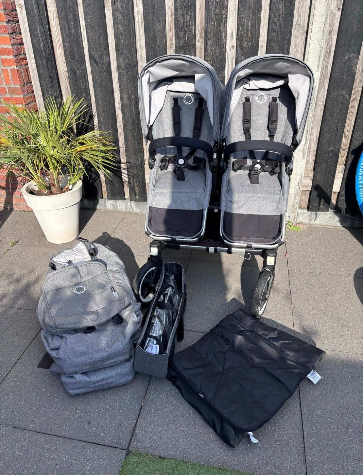 Bugaboo Donkey Duo - zeer compleet, Ophalen, Zo goed als nieuw, Bugaboo
