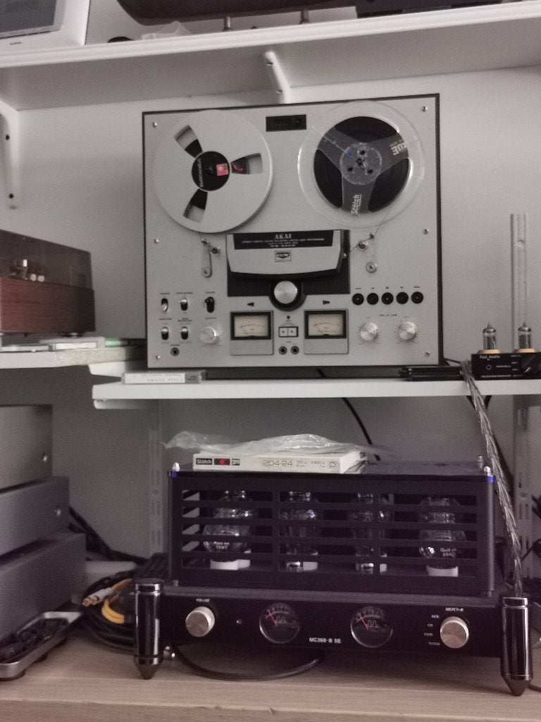 Akai GX  - 265 D Tape Deck + Tape Reels, Ophalen, Bandrecorder