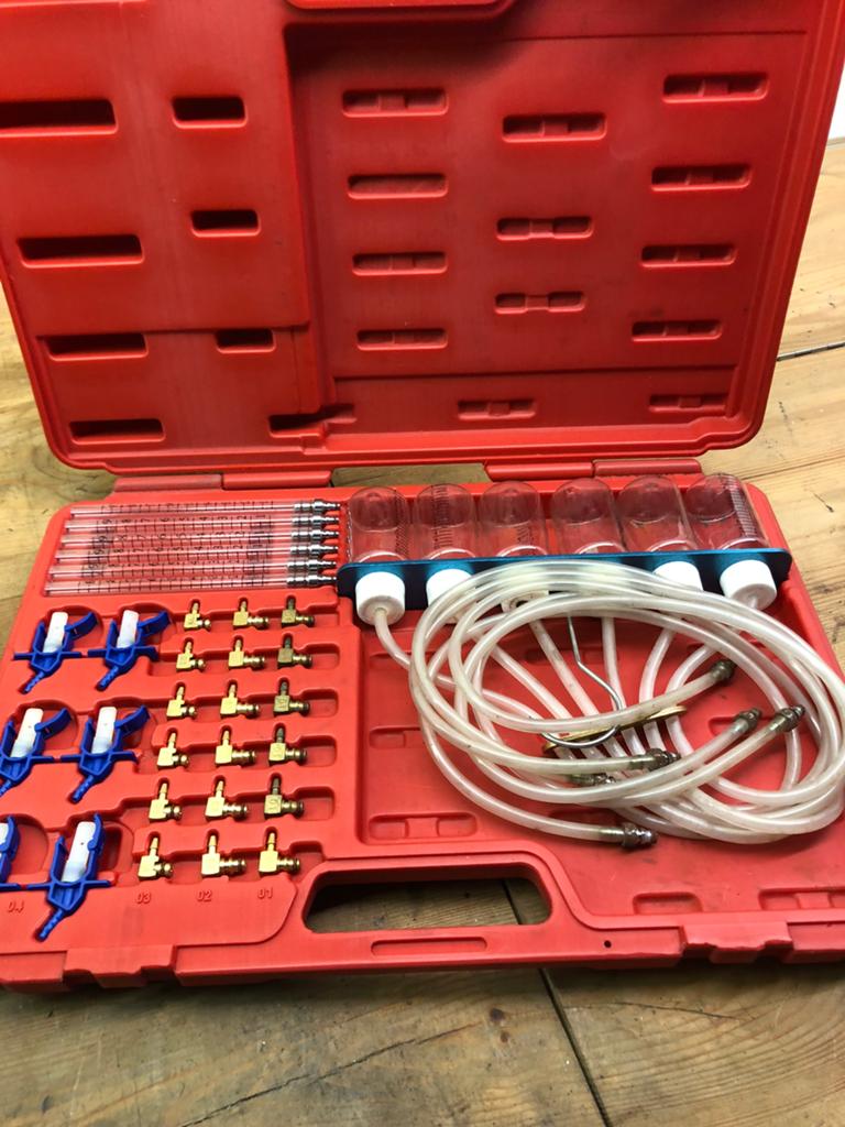 Weber tools brandstof flow meter common rail adspter set, Ophalen of Verzenden, Zo goed als nieuw