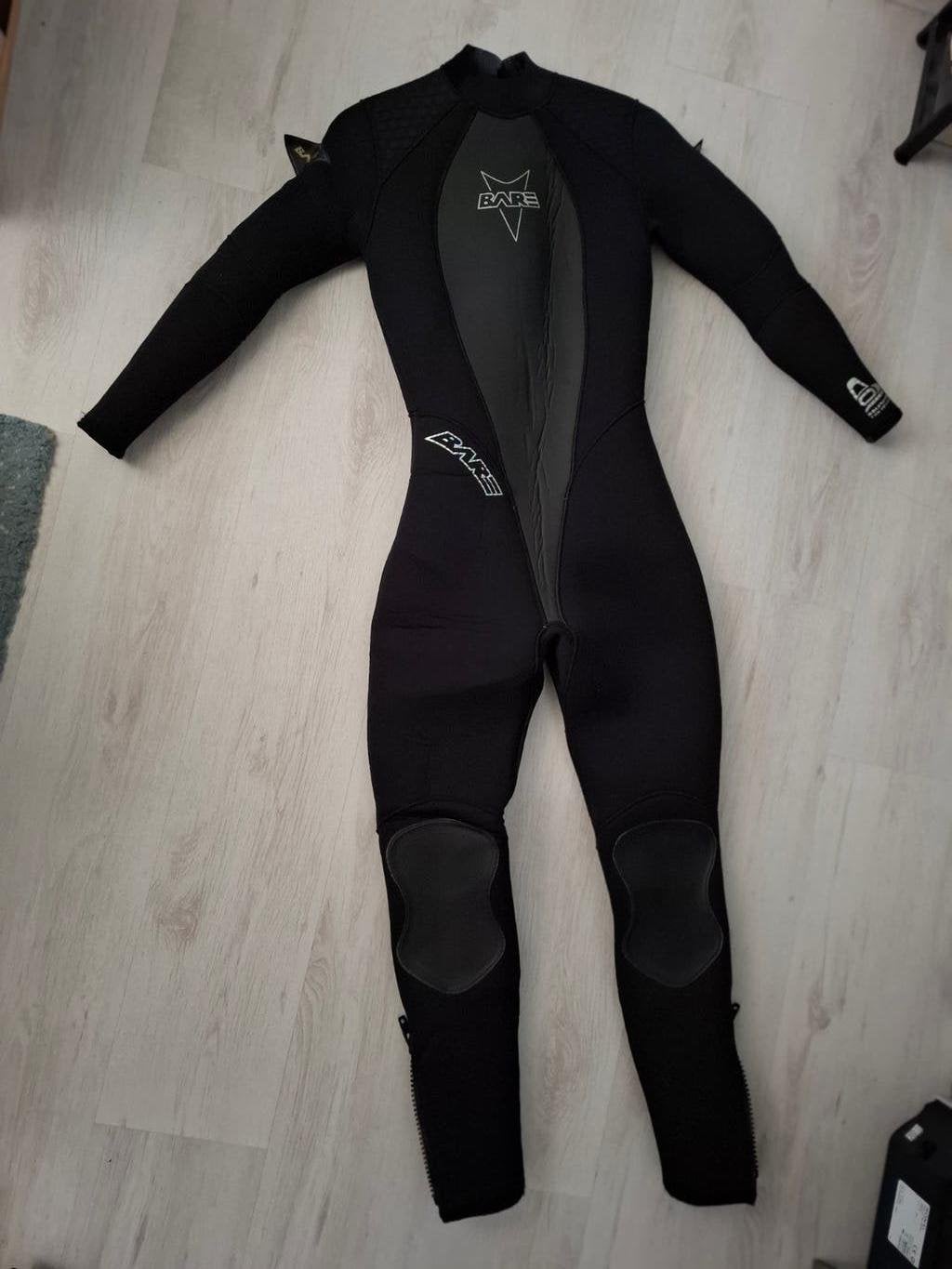 Bare Supra Arctic Full Wetsuit Maat 7-8 7mm, Wetsuit, Gebruikt, Bare, Ophalen of Verzenden