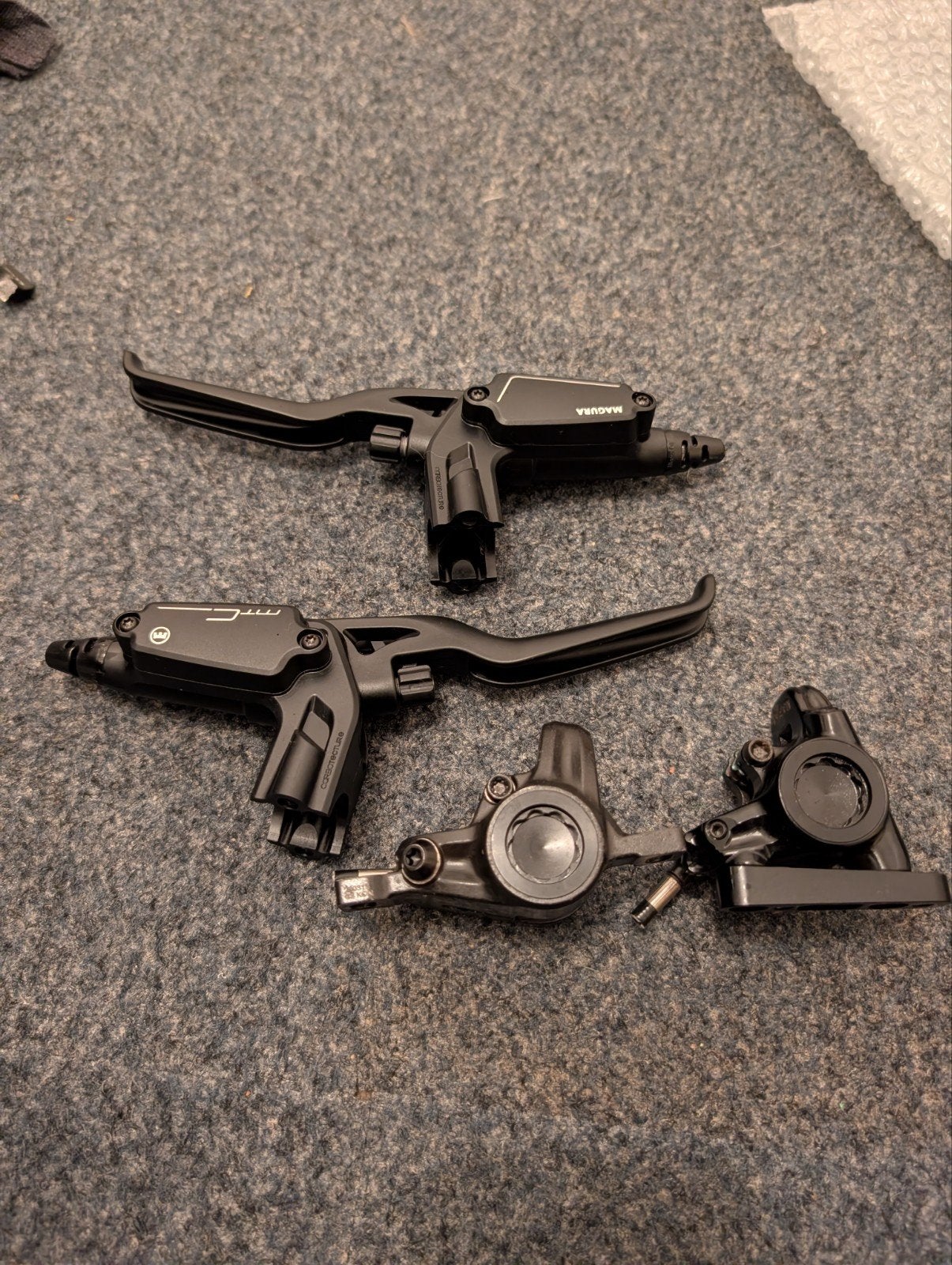 Magura MTC Hydraulic disc brakes /remmen, Ophalen, Gebruikt, Remmen, Magura