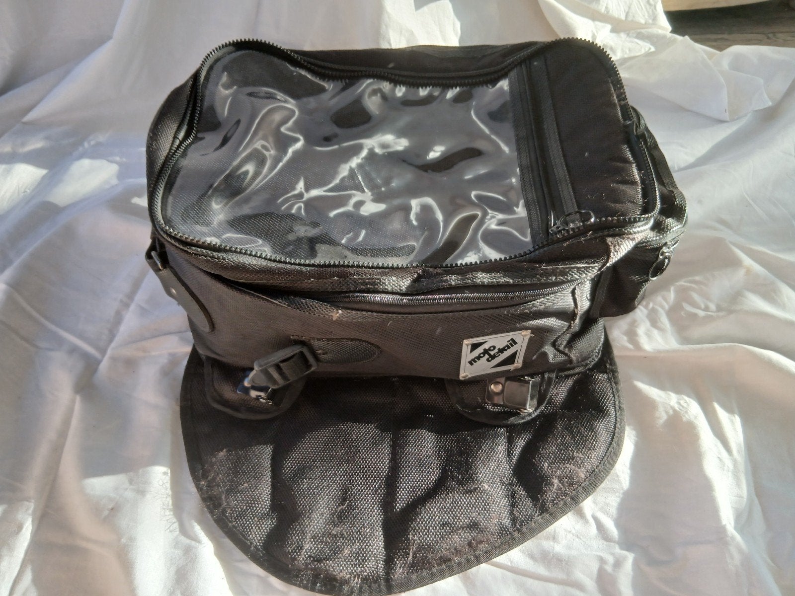 MOTO DETAIL Magnetische Tanktas met rugzakfunctie, Motoren, Ophalen of Verzenden, Gebruikt