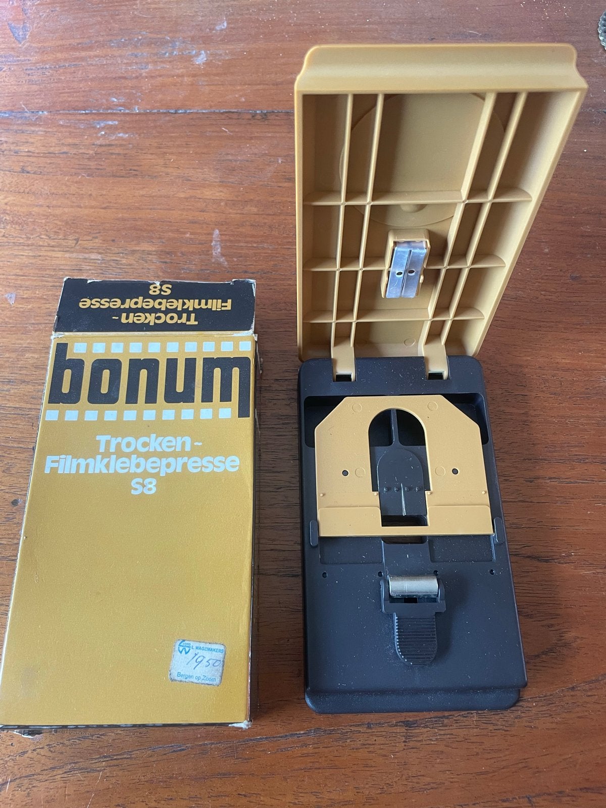 Bonum Trocken-Filmsnijder/-plakker S8 -  Film Accessoire, Ophalen of Verzenden, Accessoire