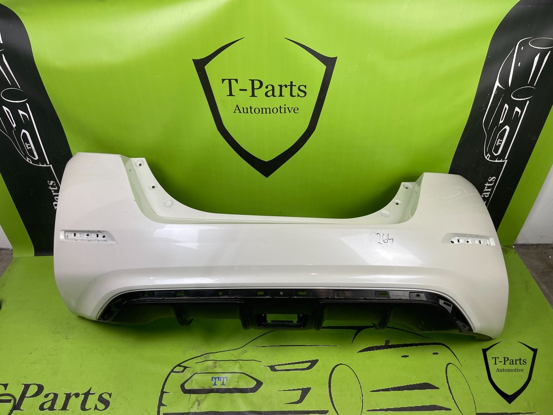 nissan leaf achterbumper bumper 17+