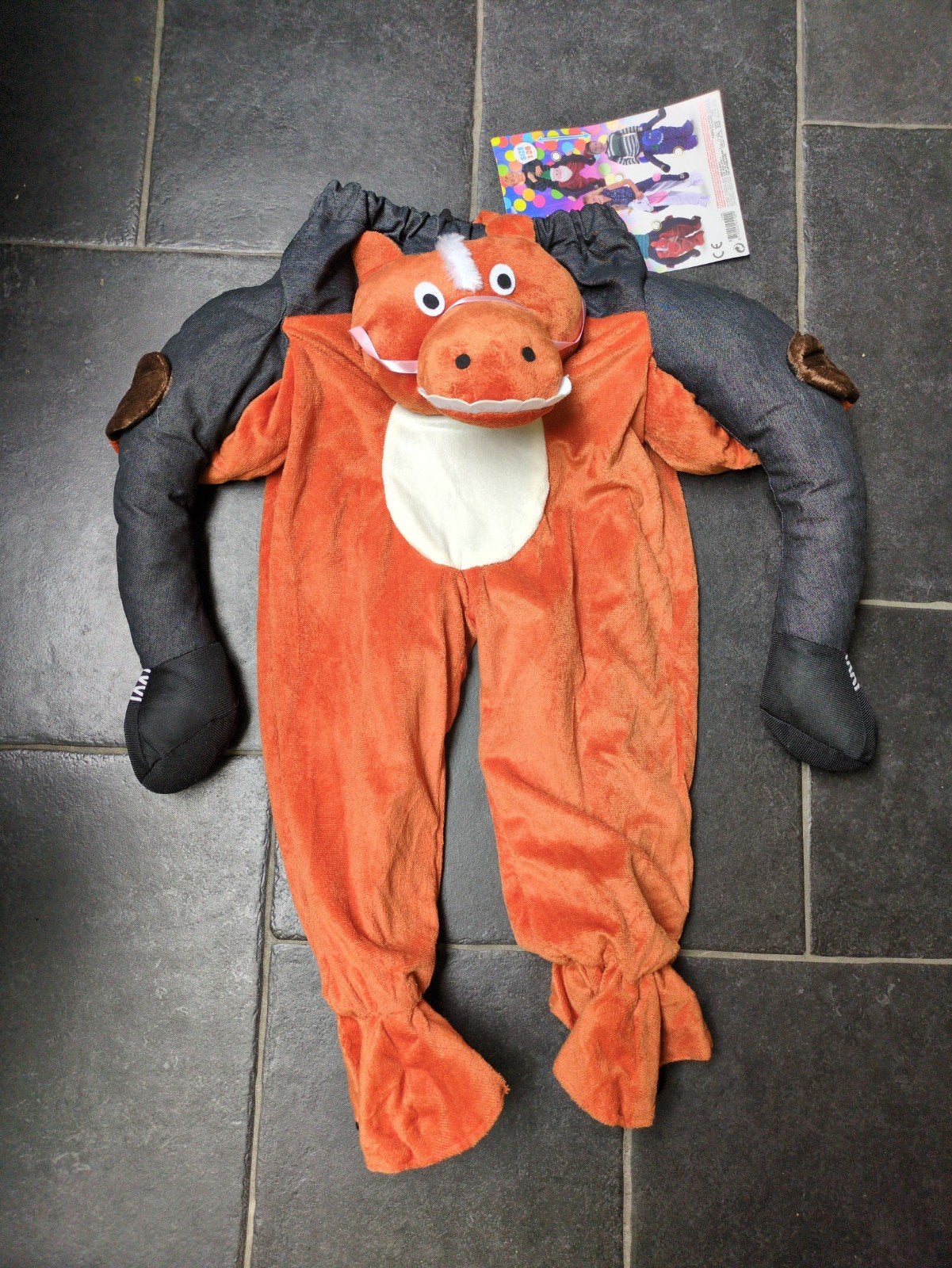 Paard Kostuum Maat 128 cowboy verkleedpak, Kinderen en Baby's, Carnavalskleding en Verkleedspullen, Ophalen of Verzenden, Gebruikt