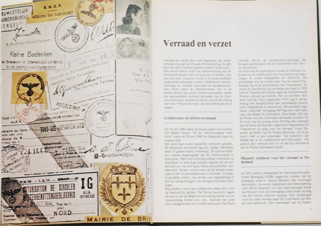De Tweede Wereldoorlog: Verraad en Verzet - Lekturama 1978, Tweede Wereldoorlog, Verzenden, Zo goed als nieuw, Lekturama