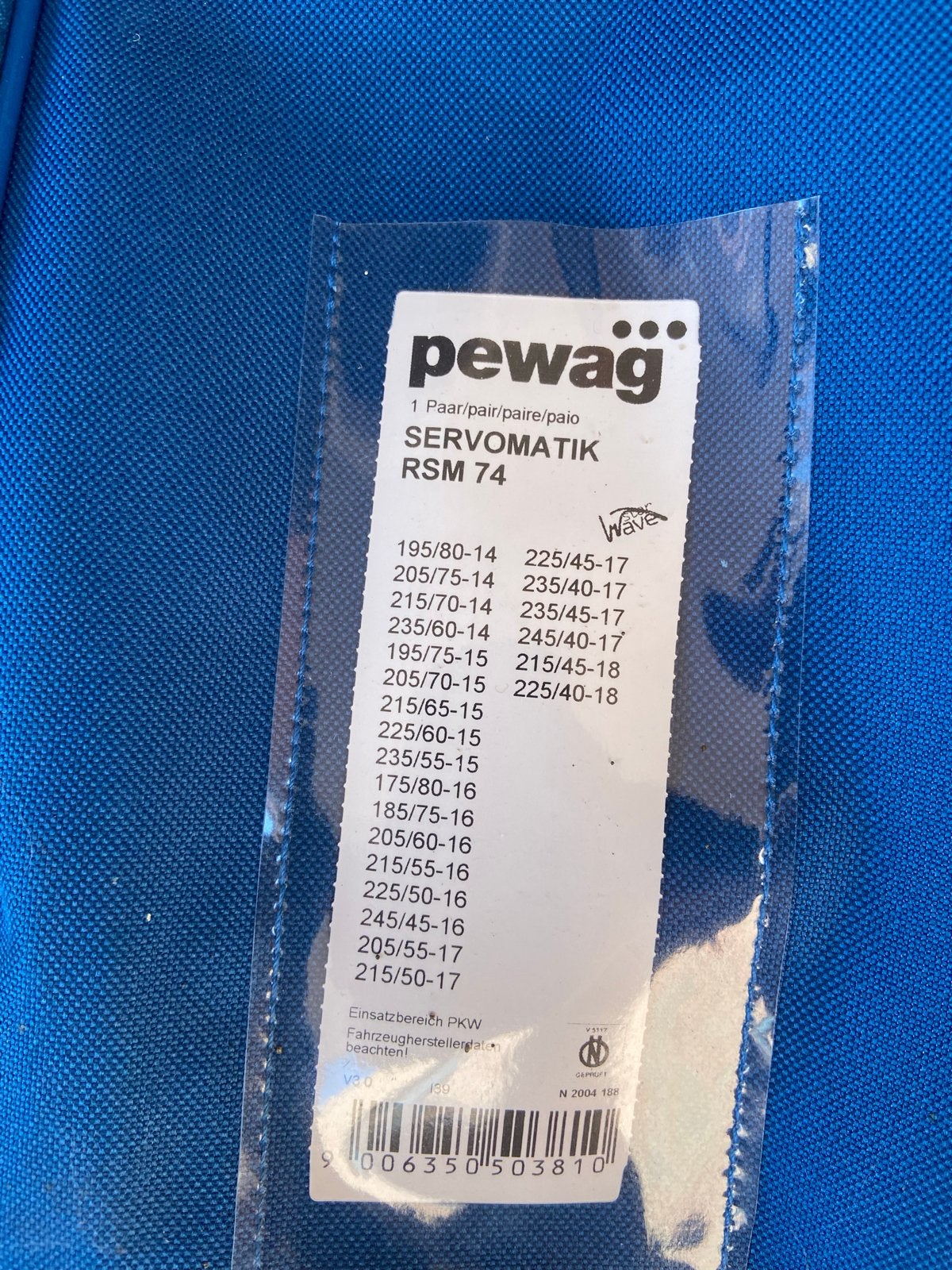 Pewag Servo 9/ matik RSM 74 sneeuwkettingen. Nieuwstaat., Ophalen of Verzenden, Nieuw