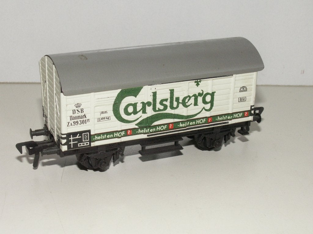 Fleischmann 1213D goederwagon Carlsberg, Gebruikt, Gelijkstroom, Fleischmann, Wagon