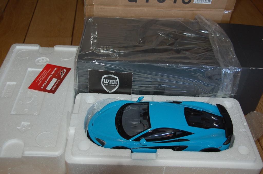 1:18 MCLAREN 600 LT blue GT spirit GT310 WRH, Hobby en Vrije tijd, Modelauto's | 1:18, Zo goed als nieuw, Auto, Overige merken
