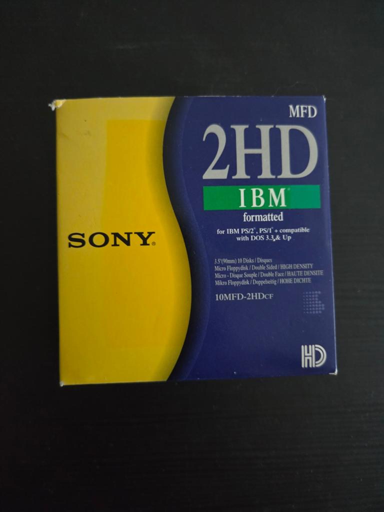 Sony 2HD IBM geformatteerde 3.5" Floppy Disks (10 stuks), Ophalen, HDD, Nieuw, 3.5 inch (90mm)