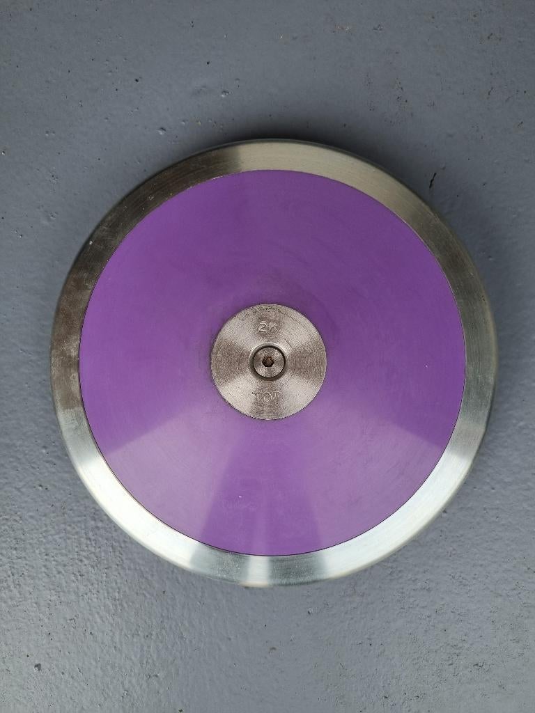 Discus 2 kg voor discuswerpen, Sport en Fitness, Loopsport en Atletiek, Overige merken, Overige typen, Nieuw, Ophalen of Verzenden