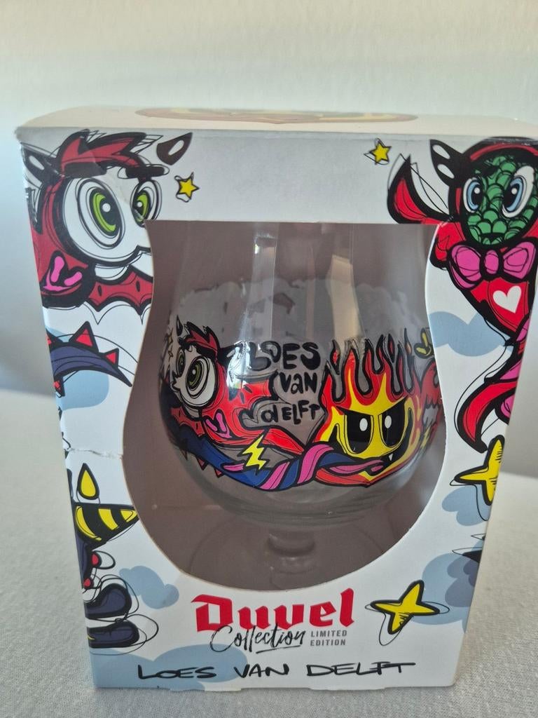 Duvel Art Collection 2025 Loes van Delft, Ophalen of Verzenden, Zo goed als nieuw, Glas of Glazen, Duvel