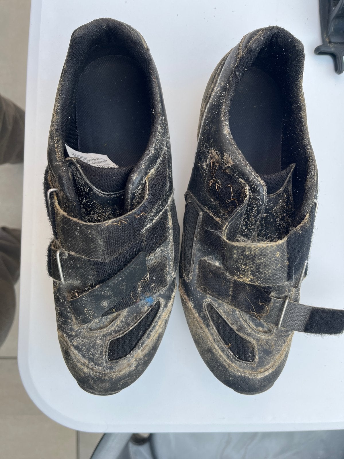 Gebruikte Decathlon fietsschoenen - Maat 44, Ophalen, Gebruikt, Overige maten, Schoenen