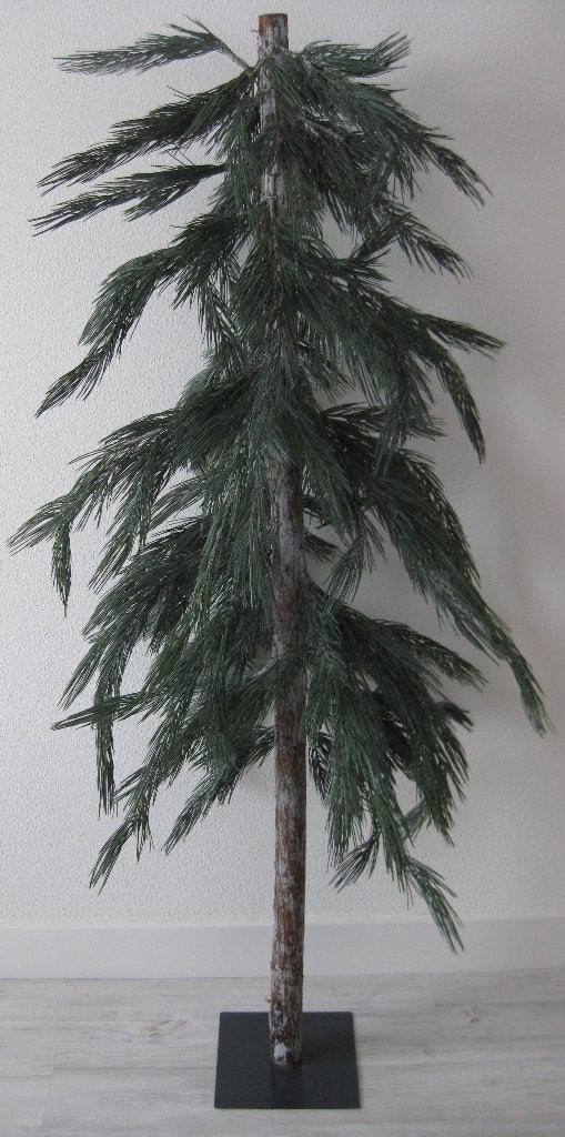 Kerst: Everlands Kerstboom "ondersteboven" 165 cm met stam, Ophalen