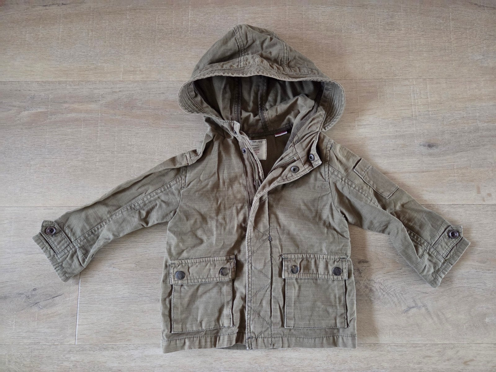 Stoere kinderjas/ tussenjas maat 86/92, Ophalen of Verzenden, Zo goed als nieuw, Jongetje, Jasje