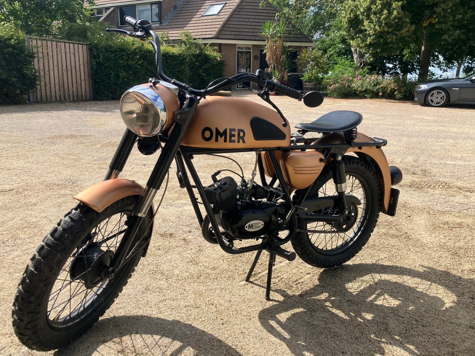 Omer giramundo brommer, Maximaal 45 km/u, 49 cc, 3 versnellingen, Ophalen