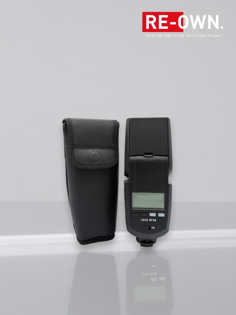 Leica SF 58 Flitser (topstaat + tasje + garantie) SF-58, Overige merken, Leica, ,, Leica